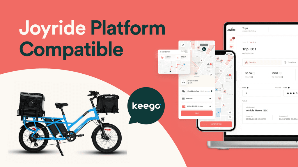 Joyride delivery e-bike Keego