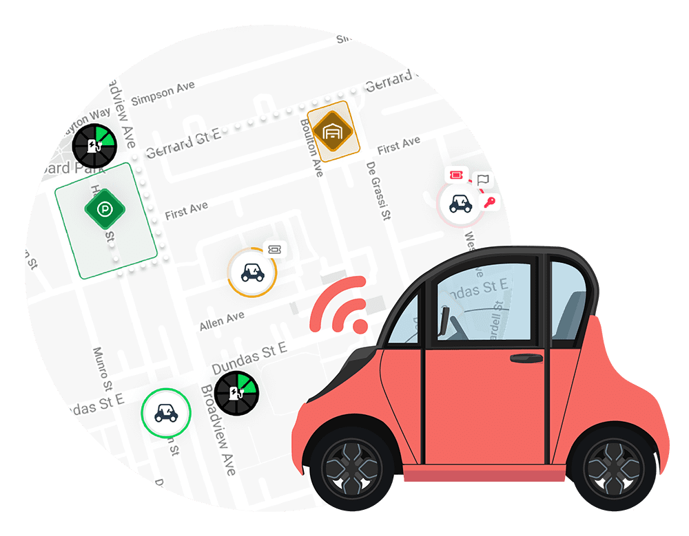 Joyride minimobility fleet management software