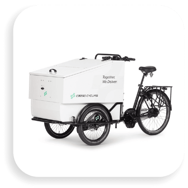 cargo cycling front cargo bike